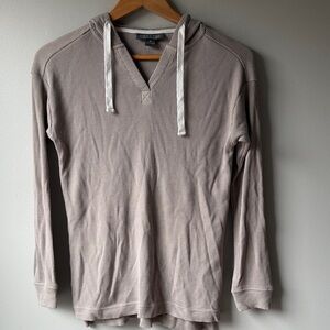 Free Fly Women's Bamboo Waffle Hoodie Ultra Soft Thermal Knit Hooded Top size S